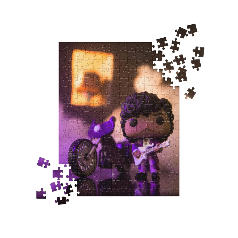 Prince Funko Pop Photo Jigsaw puzzle by UrbanRoxStarr - Image 2