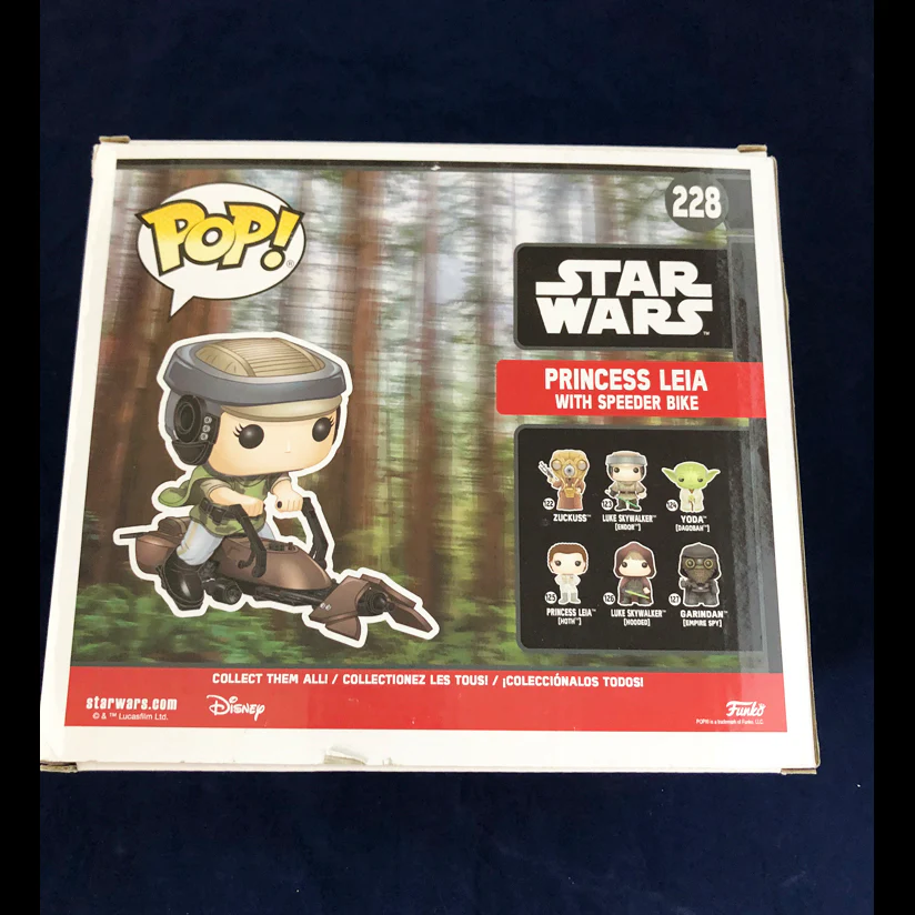 Funko Pop Princess Leia with Speeder Bike - Image 3