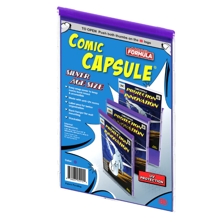 Comic Book Protective Case, Purple (Silver Age) - Image 2