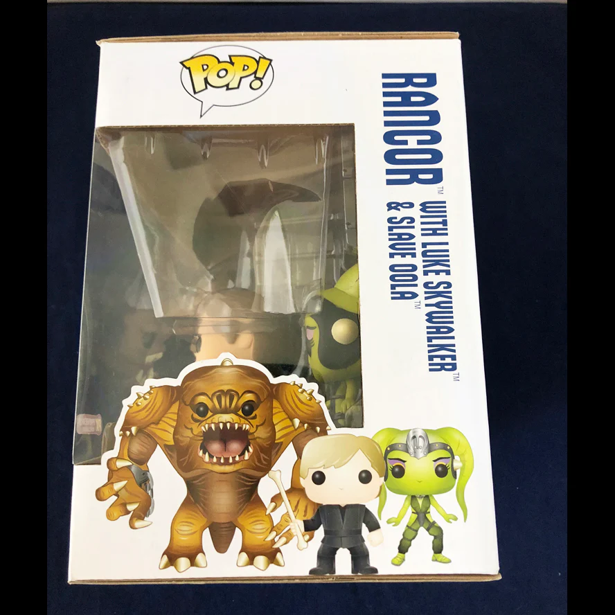 Funko Pop Rancor, Luke Skywalker, and Oola 3 Pack PX Previews - Image 4