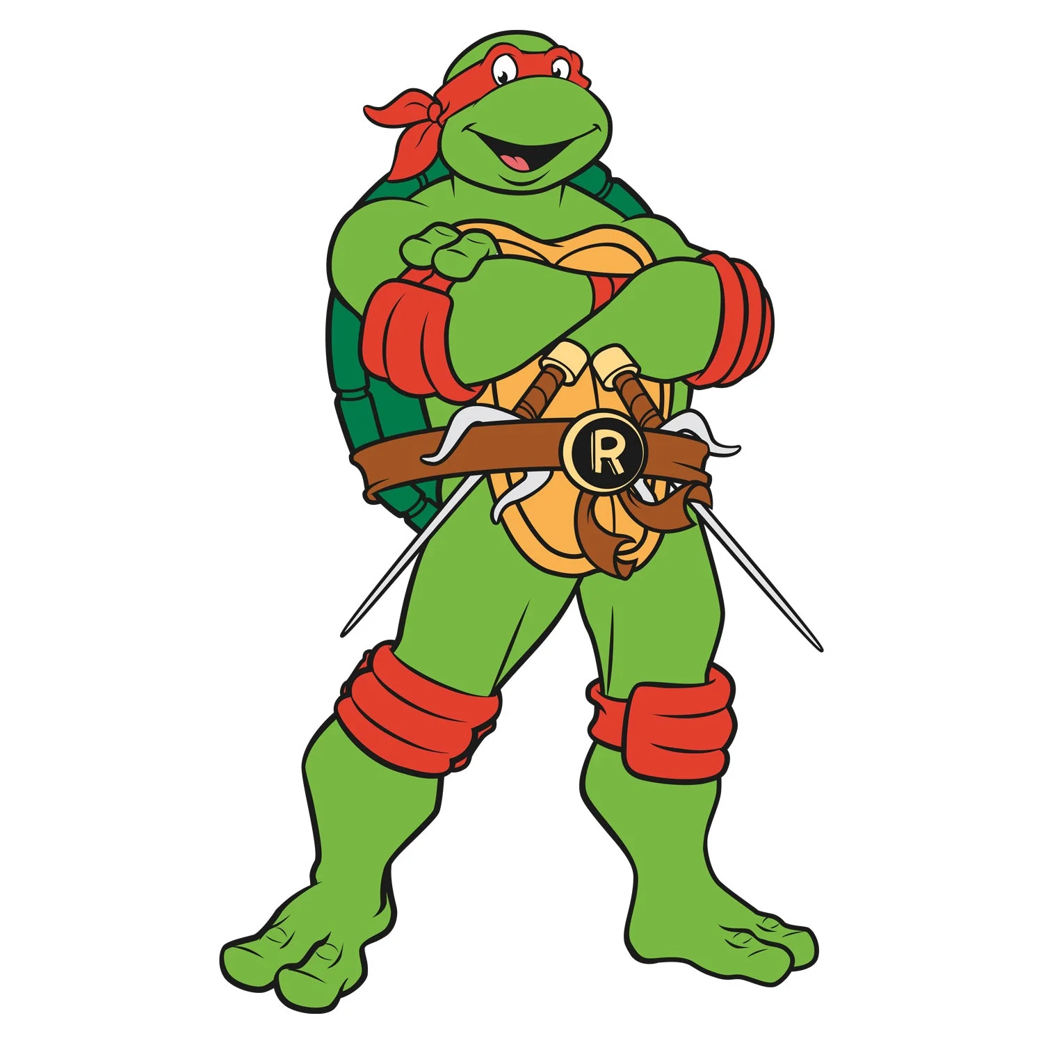 Raphael - Teenage Mutant Ninja Turtles - RealBig Classic Collection - Official Nickelodeon - Reusable Vinyl Wall Decals - Image 5