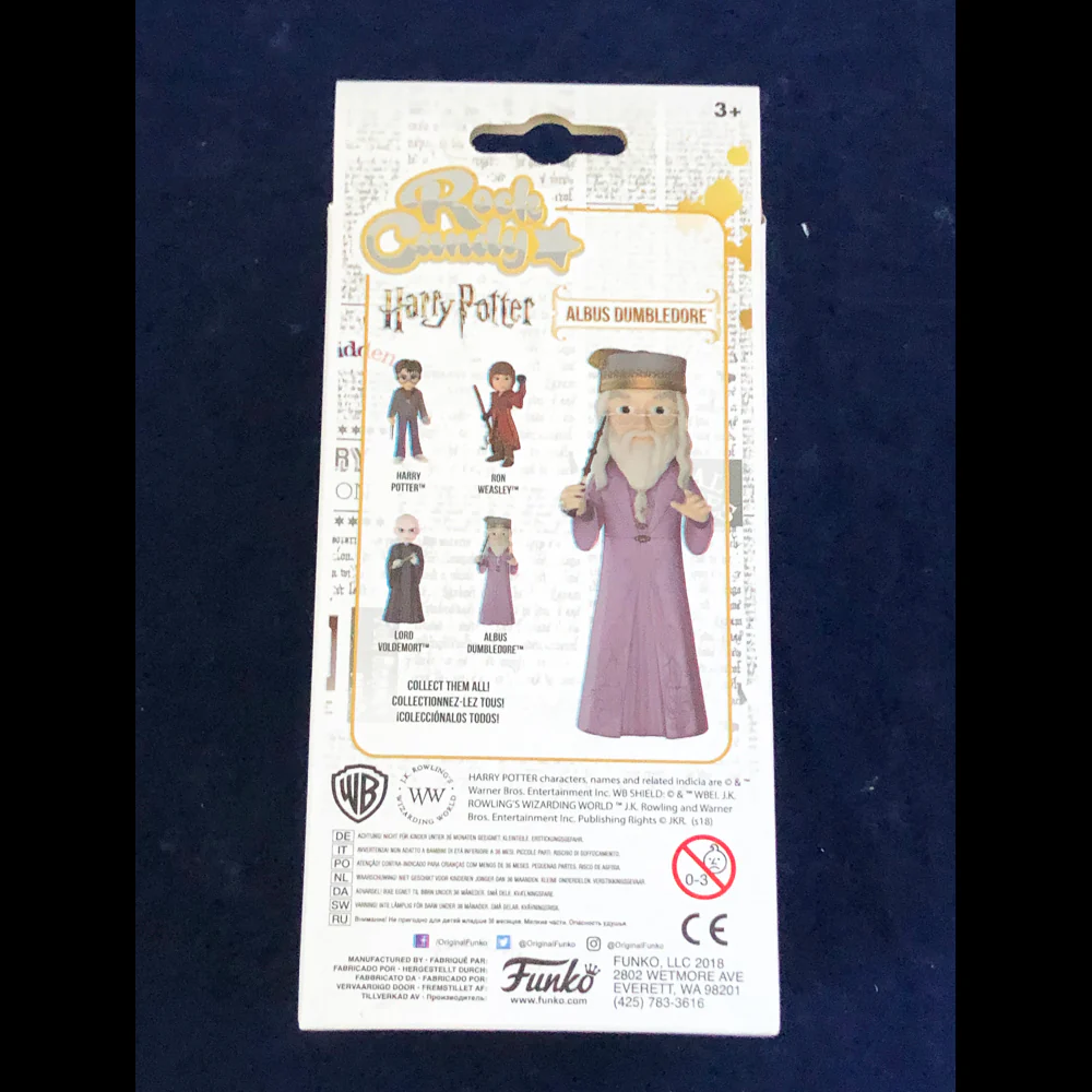 Funko Rock Candy Harry Potter Albus Dumbledore Rare Vaulted Vinyl Toy Art Figure - Image 2
