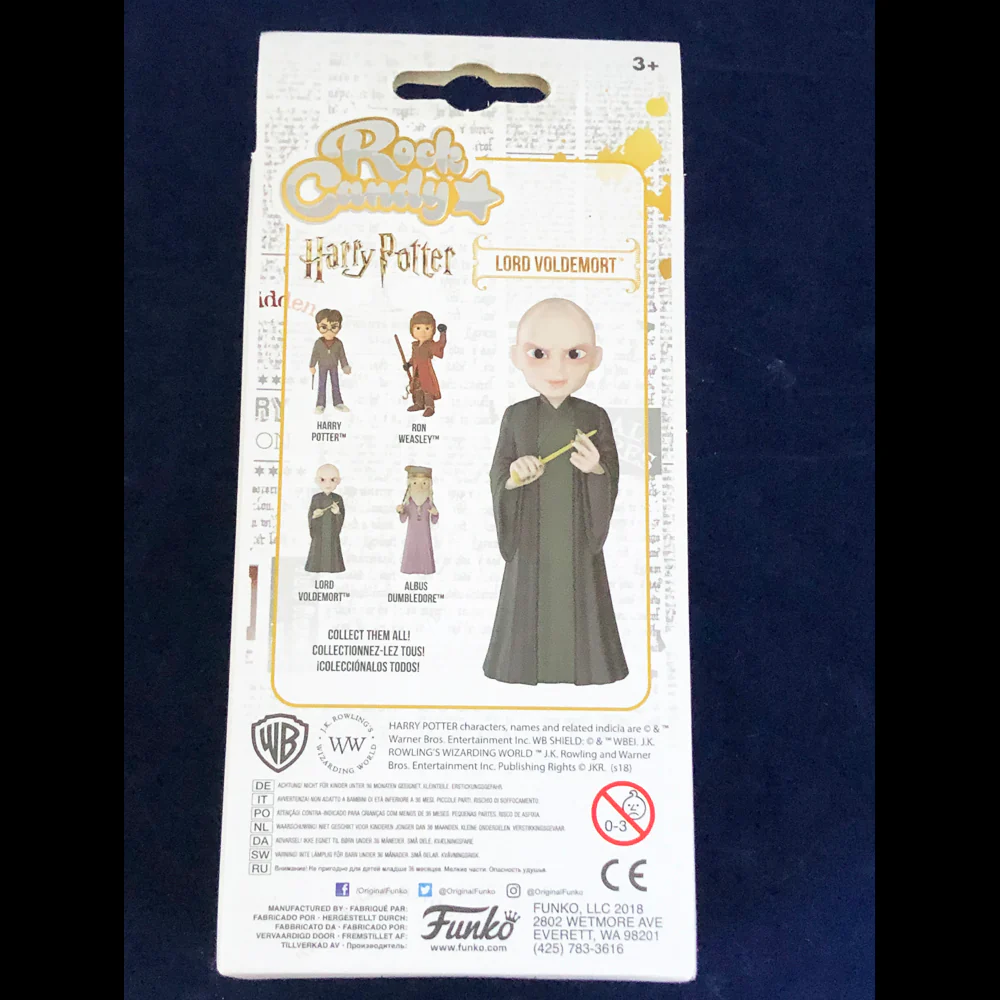 Funko Rock Candy Harry Potter Lord Voldemort Rare Vaulted Vinyl Toy Art Figure - Image 2