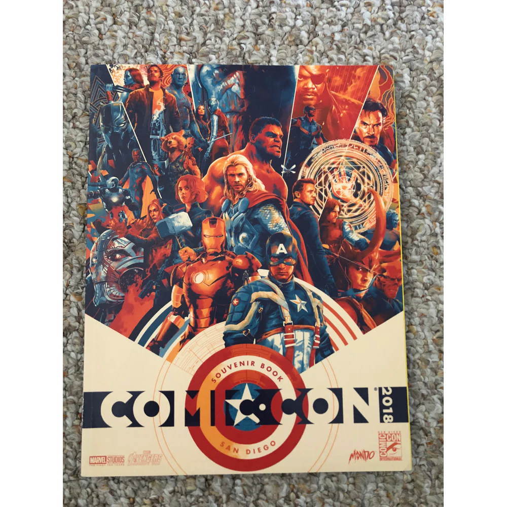 San Diego Comic Con Souvenir Book Set 2014-2109 Like New - Image 6