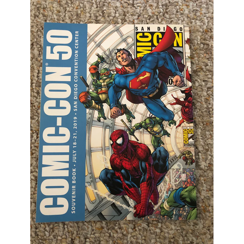 San Diego Comic Con Souvenir Book Set 2014-2109 Like New - Image 8