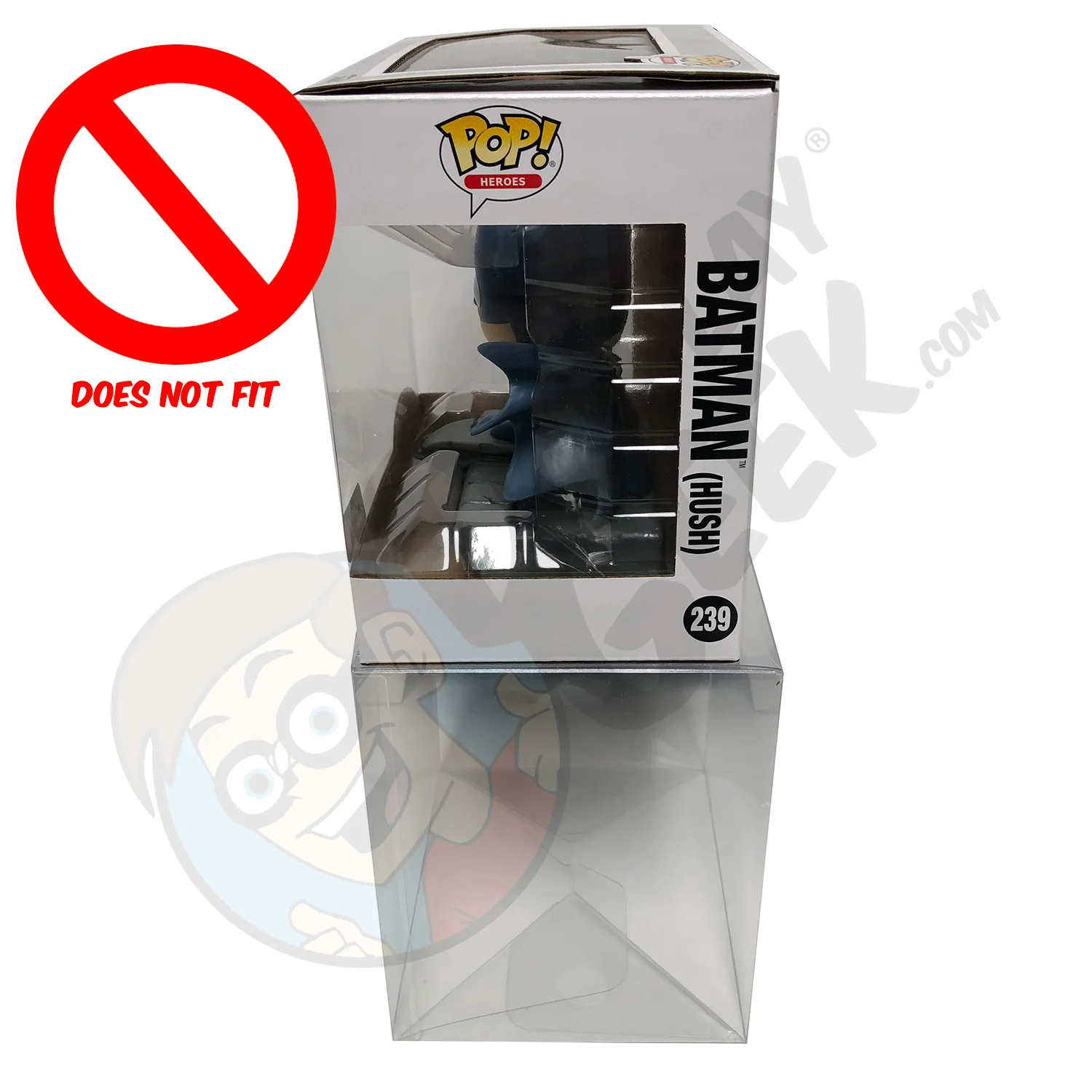 **REPLACED WITH 0.60MM** POP DELUXE JIM LEE Pop Protectors for Funko (0.50mm thick, UV & Scratch Resistant) 6.25h x 6w x 5d - Image 15