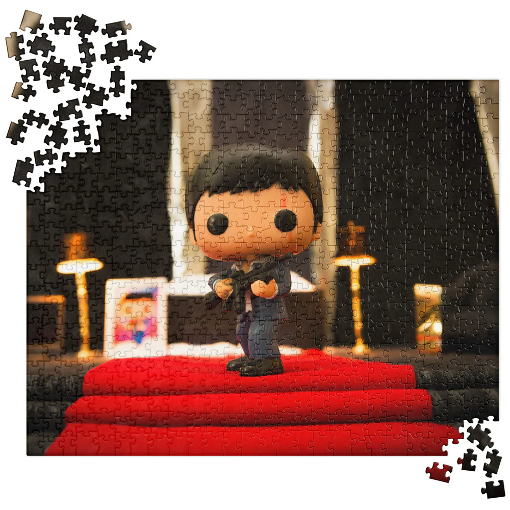 Scarface Funko Pop Photo Jigsaw puzzle by UrbanRoxStarr