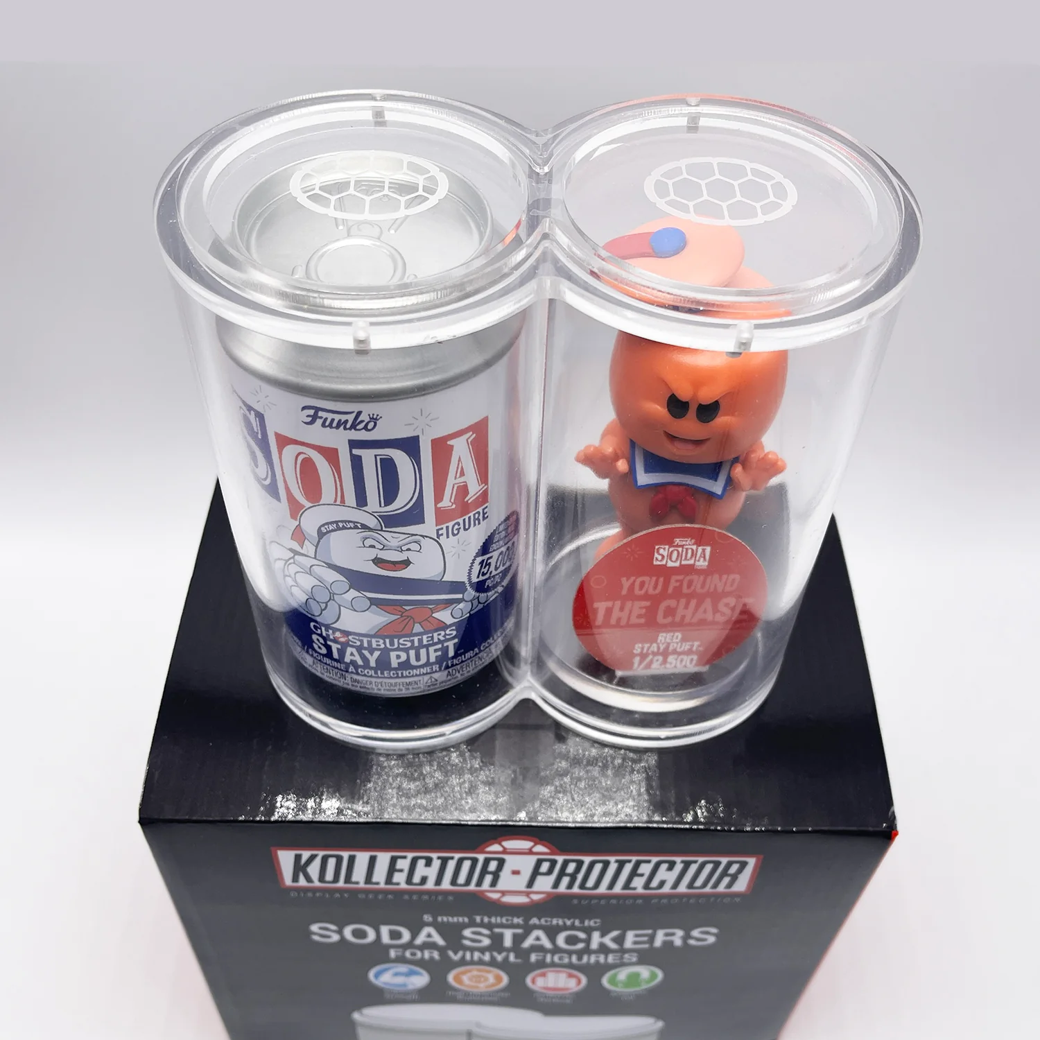 Acrylic Hard Case SODA STACKERS for Funko Soda Vinyl Collectible Figures, 5mm thick (UV Resistant & Magnetic Lid) - Image 3