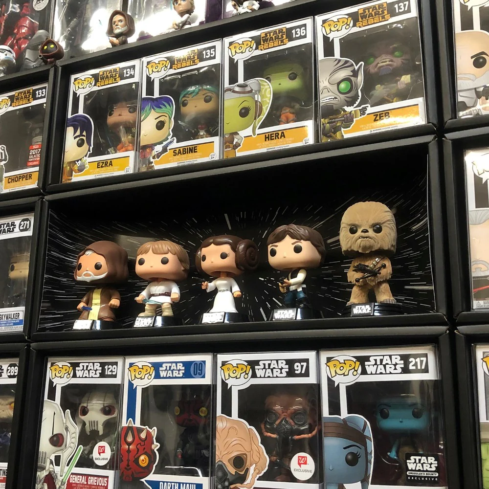 **DISCONTINUED** SOLO - Single Row In Box Display Case for Funko Pops, Wall Mountable & Stackable Pop Shelf (Cardboard) - Image 18