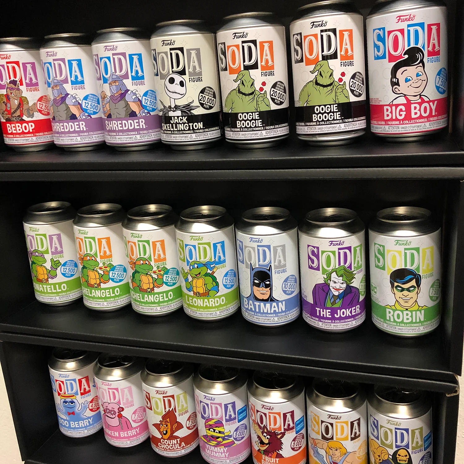 **DISCONTINUED** SODA - Single Row Display Case for Funko Soda, Wall Mountable & Stackable Pop Shelf (Cardboard) - Image 29