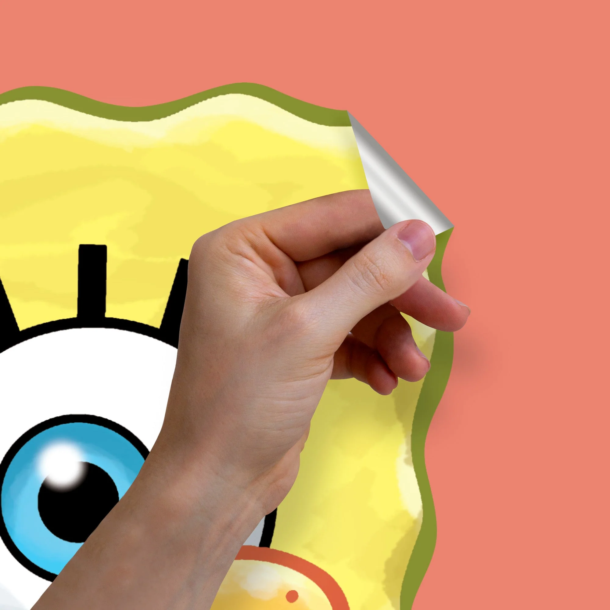SpongeBob Squarepants - RealBig Collection - Official Nickelodeon - Reusable Vinyl Wall Decals - Image 4