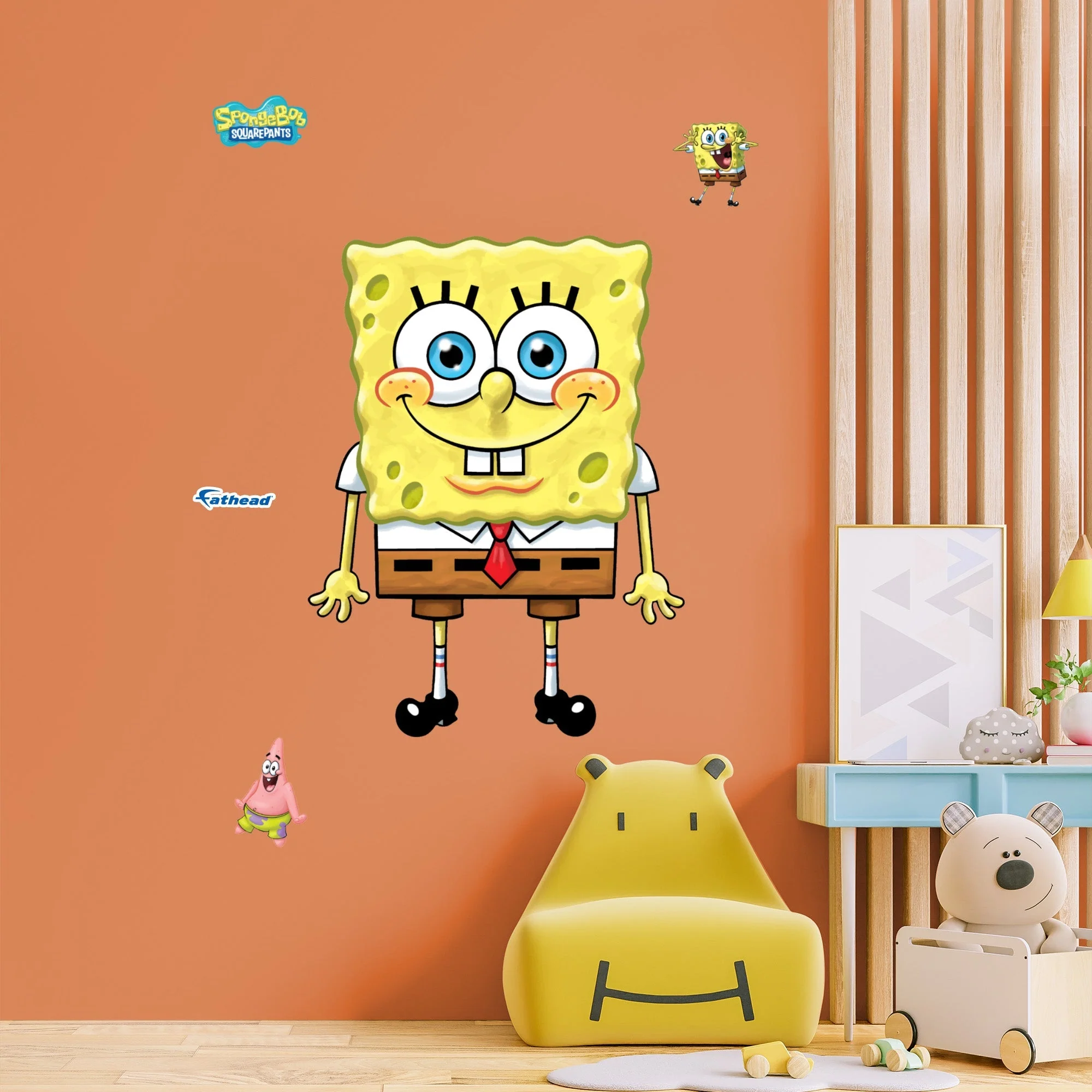 SpongeBob Squarepants - RealBig Collection - Official Nickelodeon - Reusable Vinyl Wall Decals - Image 5