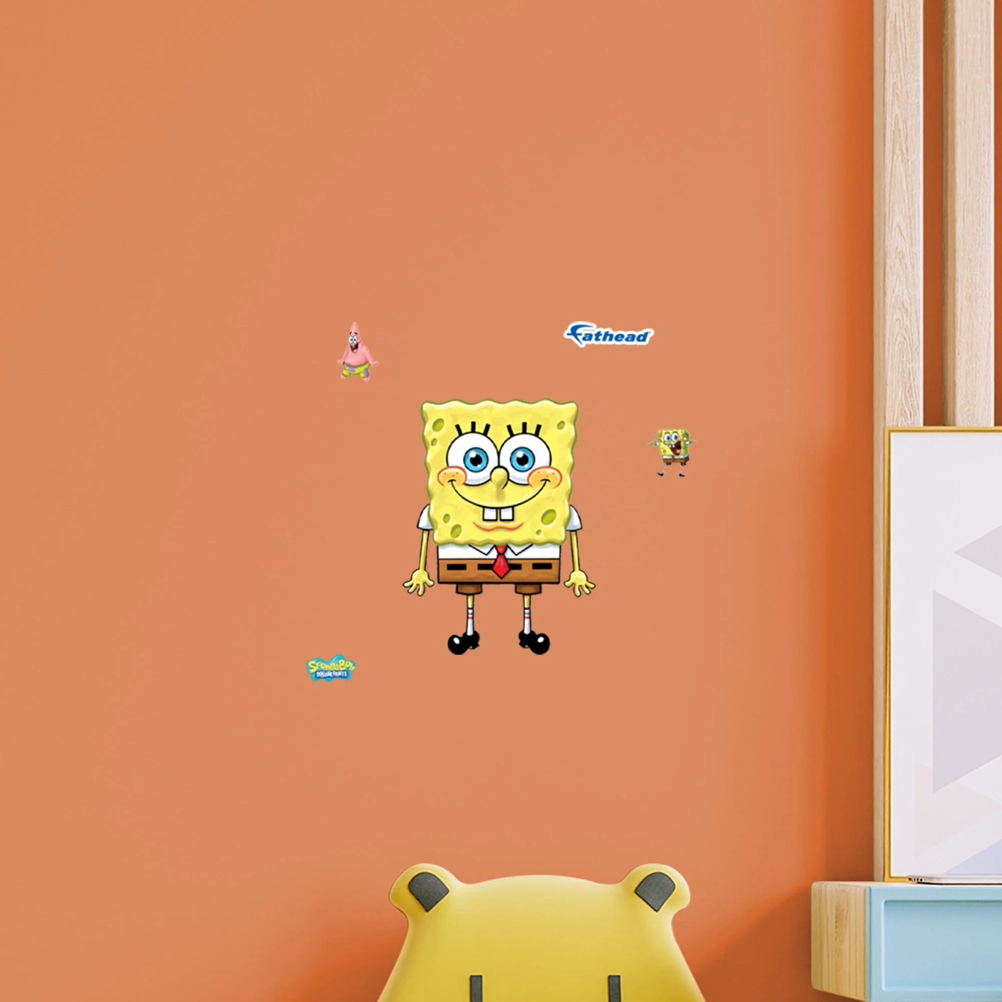 SpongeBob Squarepants - RealBig Collection - Official Nickelodeon - Reusable Vinyl Wall Decals - Image 6