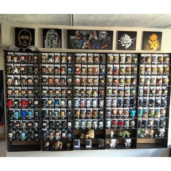 CLASSIC - Display Case for Funko Pops, Wall Mountable & Stackable Toy Shelf (Cardboard) - Image 13