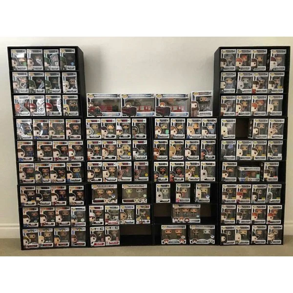CLASSIC - Display Case for Funko Pops, Wall Mountable & Stackable Toy Shelf (Cardboard) - Image 14