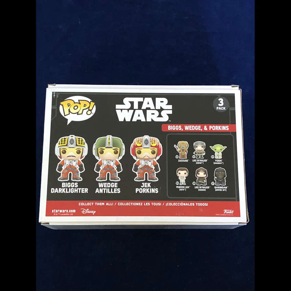 Funko Pop Star Wars Biggs, Wedge, and Porkins 3 Pack Walmart - Image 2