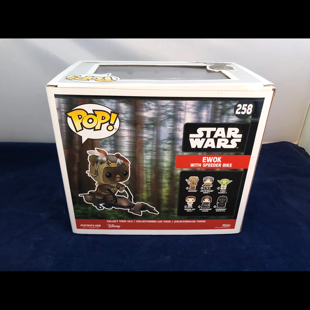 Funko Pop Star Wars Ewok With Speeder Bike Funko Shop - Image 2