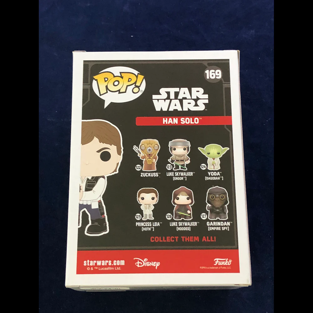 Funko Pop Star Wars Han Solo Action Pose Galactic Convention - Image 2