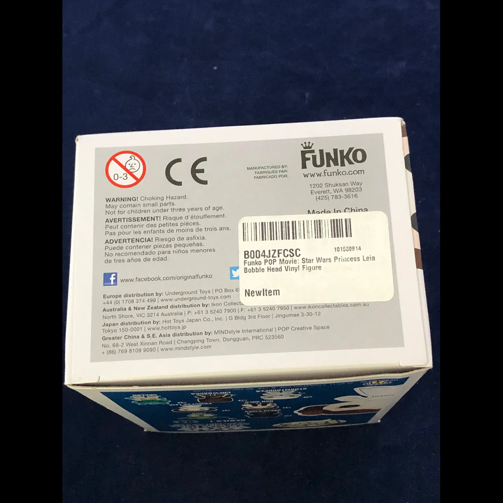 Funko Pop Star Wars Princess Leia Blue Box - Image 5