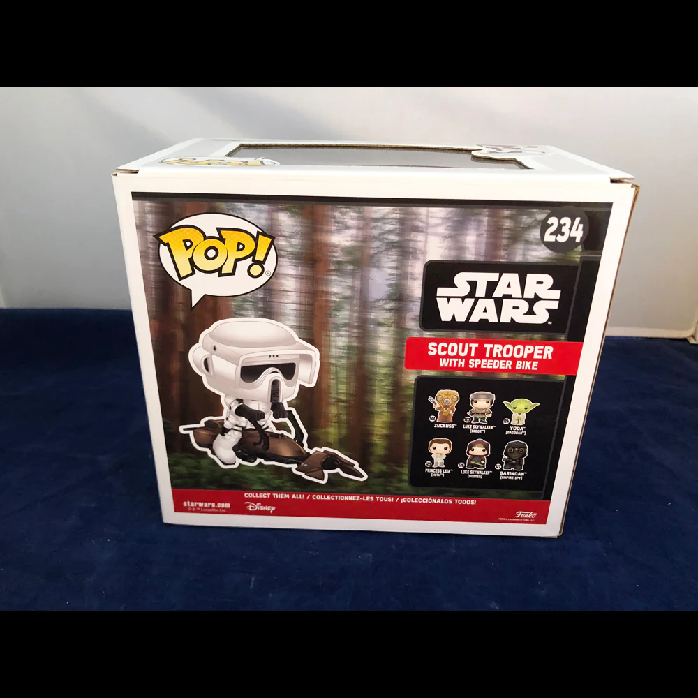 Funko Pop Star Wars Scout Trooper with Speeder Bike Smugglers - Image 2
