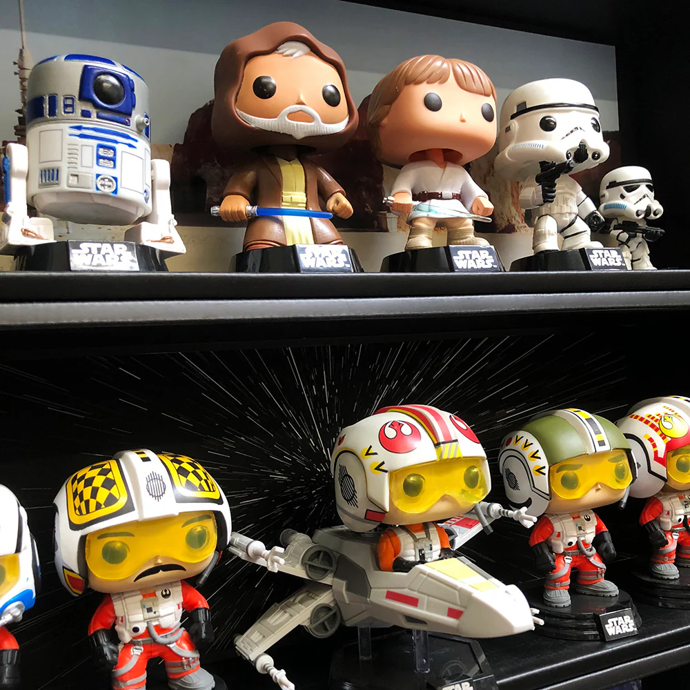 Star Wars Themed 18 x 6.25 Background Decals for SOLO & CLASSIC Display Geek Shelves (02) - Image 6