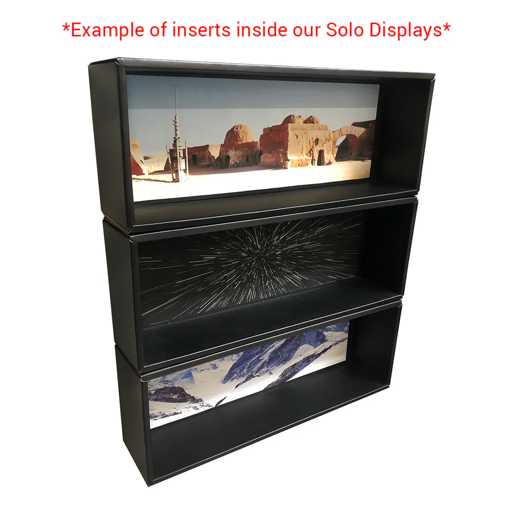Stranger Things Themed 18 x 6.25 Background Decals for SOLO & CLASSIC Display Geek Shelves - Image 2