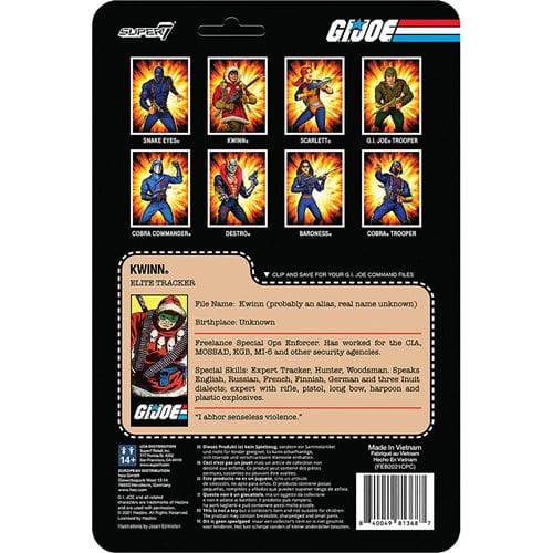 Super7 G.I. Joe 3 3/4-Inch ReAction Figure - Select Figure(s) - Image 36
