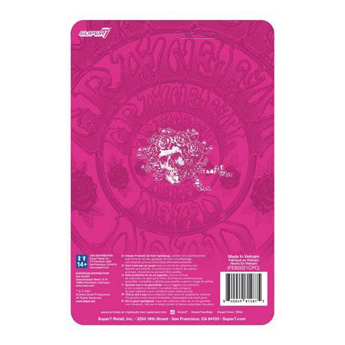 Super7 Grateful Dead Glow-in-the-Dark Bertha 3 3/4-Inch ReAction Figure - Image 3