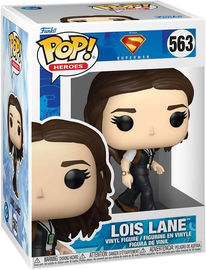 Superman (2025 Movie) Lois Lane Funko Pop! Vinyl Figure #563 with Funko Protector - Image 2