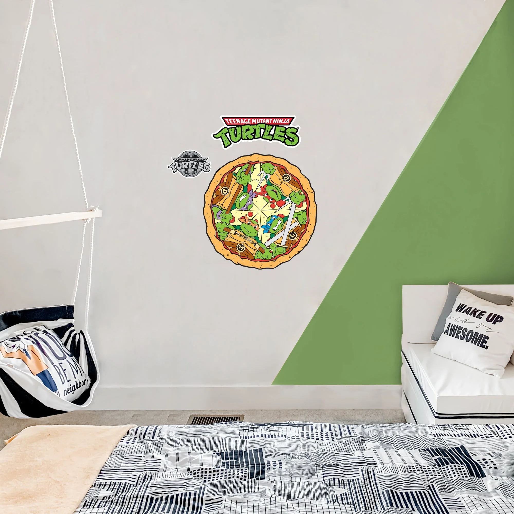 Teenage Mutant Ninja Turtles - RealBig Pizza Icon Collection - Official Nickelodeon - Reusable Vinyl Wall Decals - Image 4