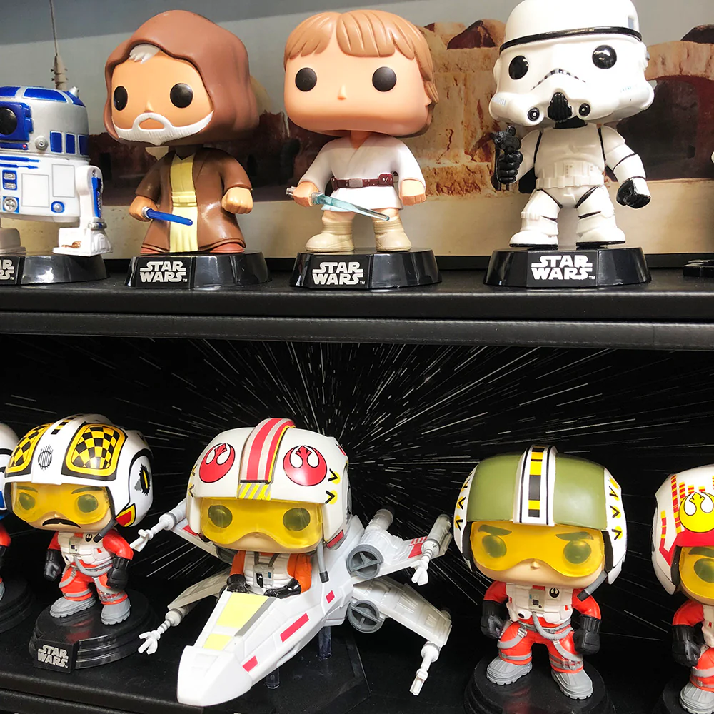 CUSTOM (Upload your own) Themed 18 x 6.25 Background Decals for SOLO & CLASSIC Display Geek Shelves - Image 4