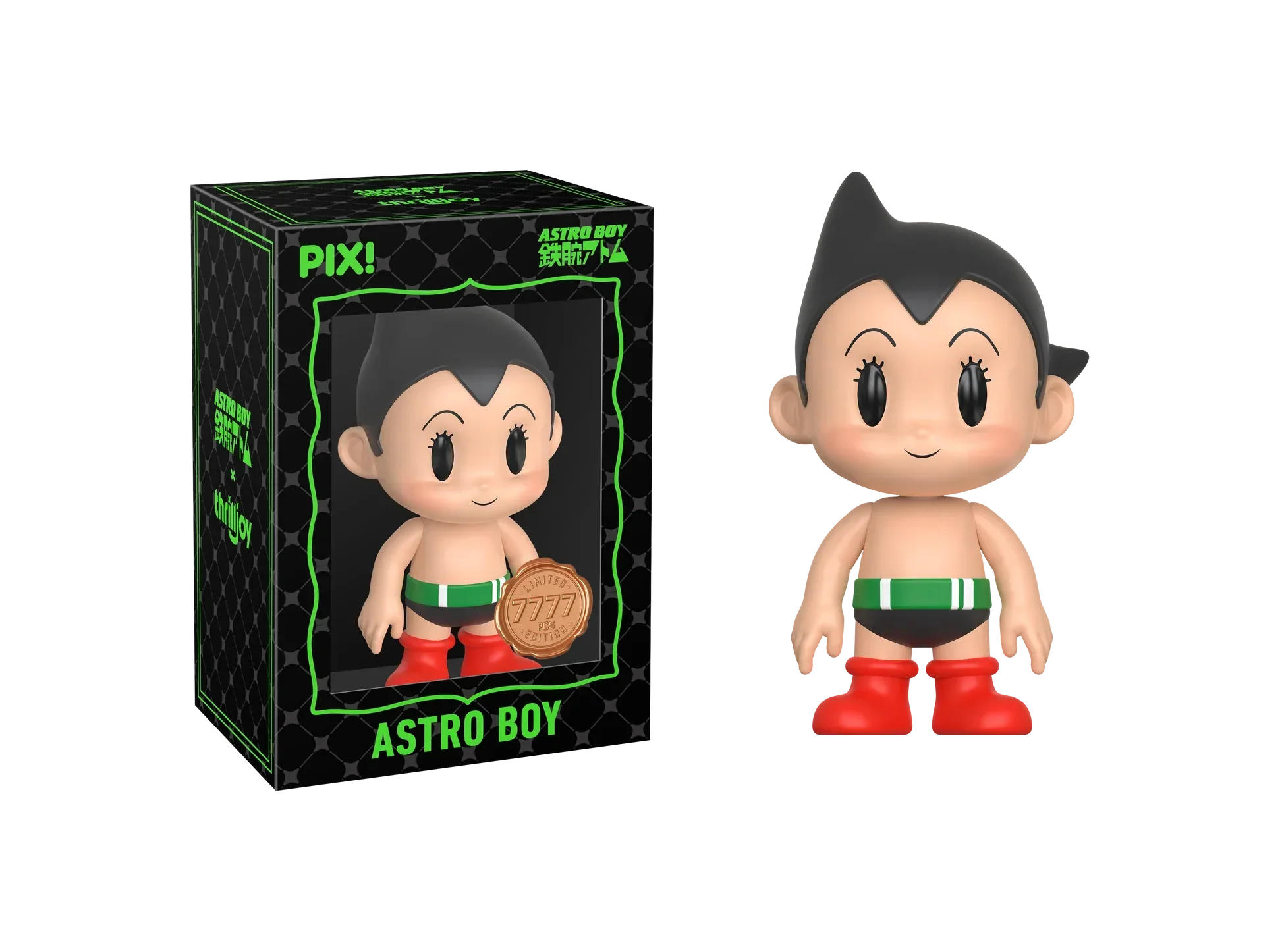 Thrilljoy PIX! - Astro Boy - Astro Boy LE7777 PIX Vinyl Figure (1 in 6 Chance at Chase) - Image 3