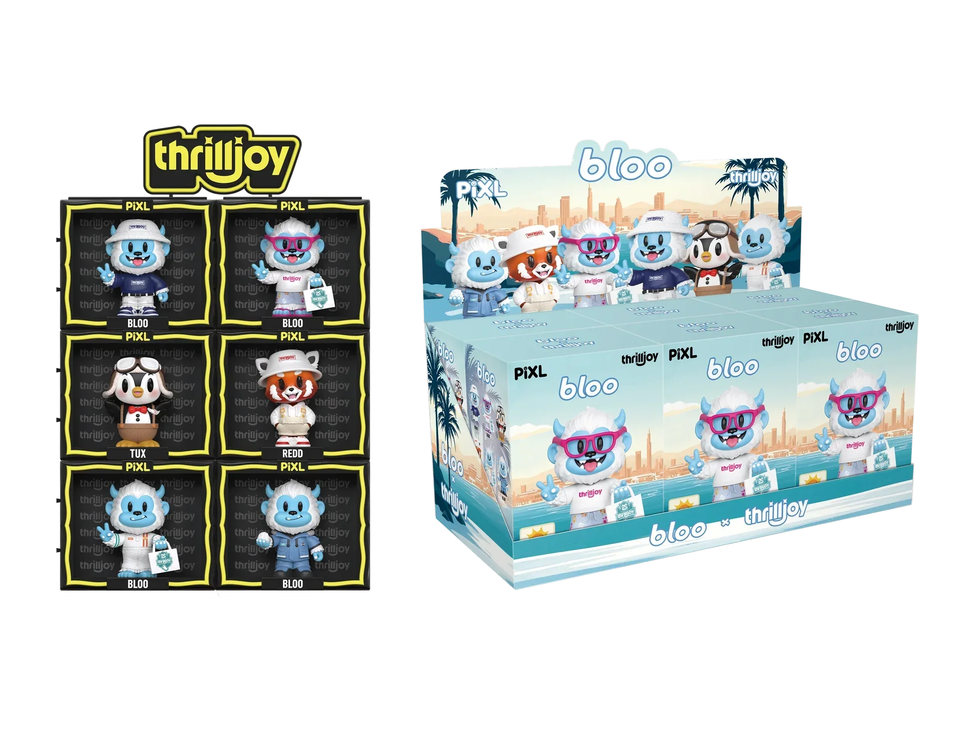 Thrilljoy PIXL - BLOO-niverse PIXL Blind Box Vinyl (Chance at 1 of 300 hyper-rare “chase” pieces will be redeemable for a special 12” MEGA PIX!) - Image 2