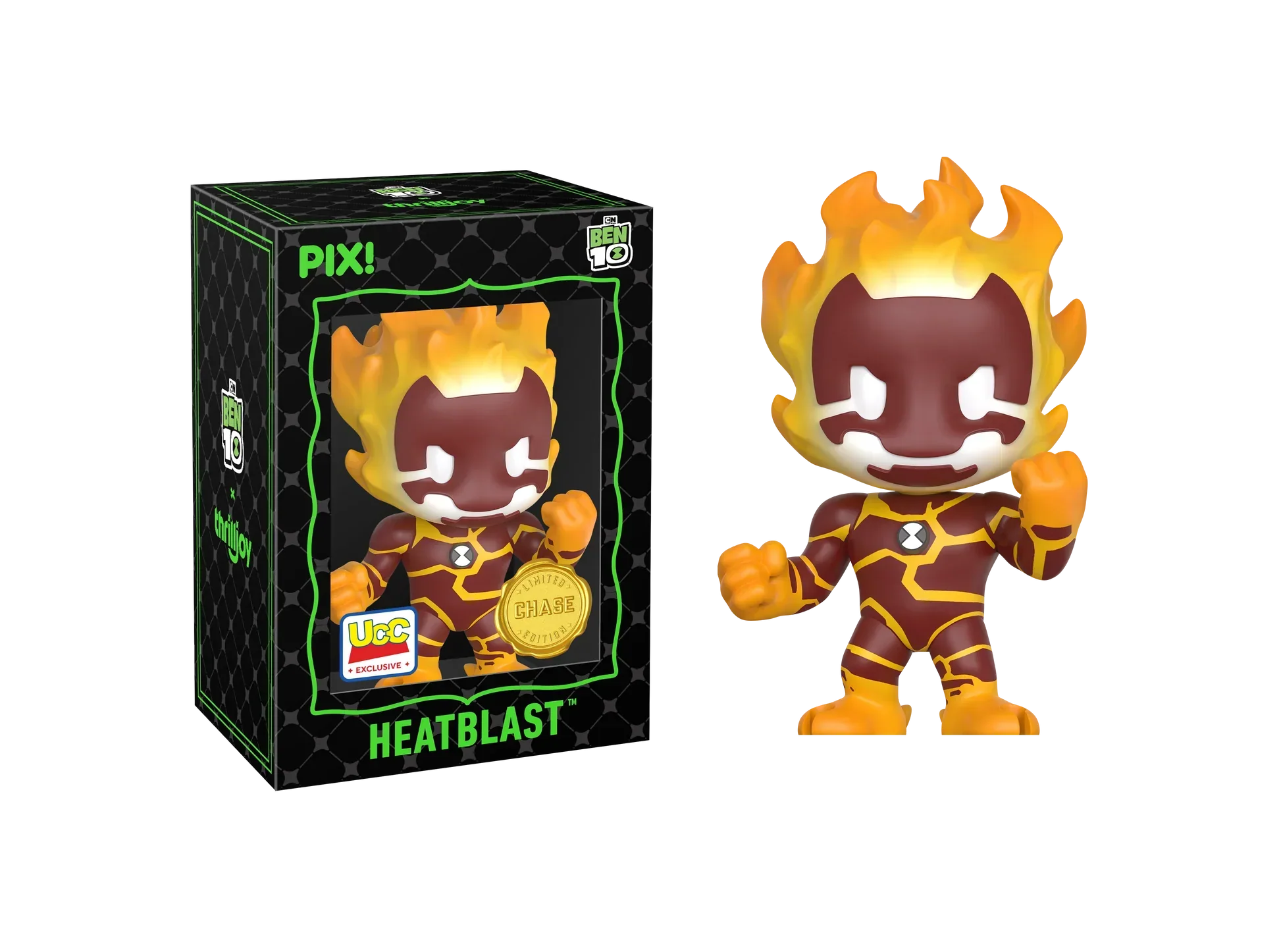 Thrilljoy PIX! - BEN 10 - Ben Tennyson LE6000 PIX Vinyl Figure (1 in 6 Chance at Chase) - Image 5