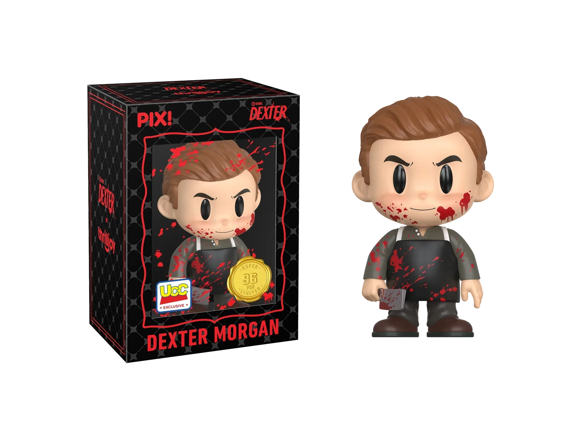 Thrilljoy PIX! - Dexter - Dexter Morgan LE7777 PIX Vinyl Figure (1 in 6 Chance at Chase) - Image 7