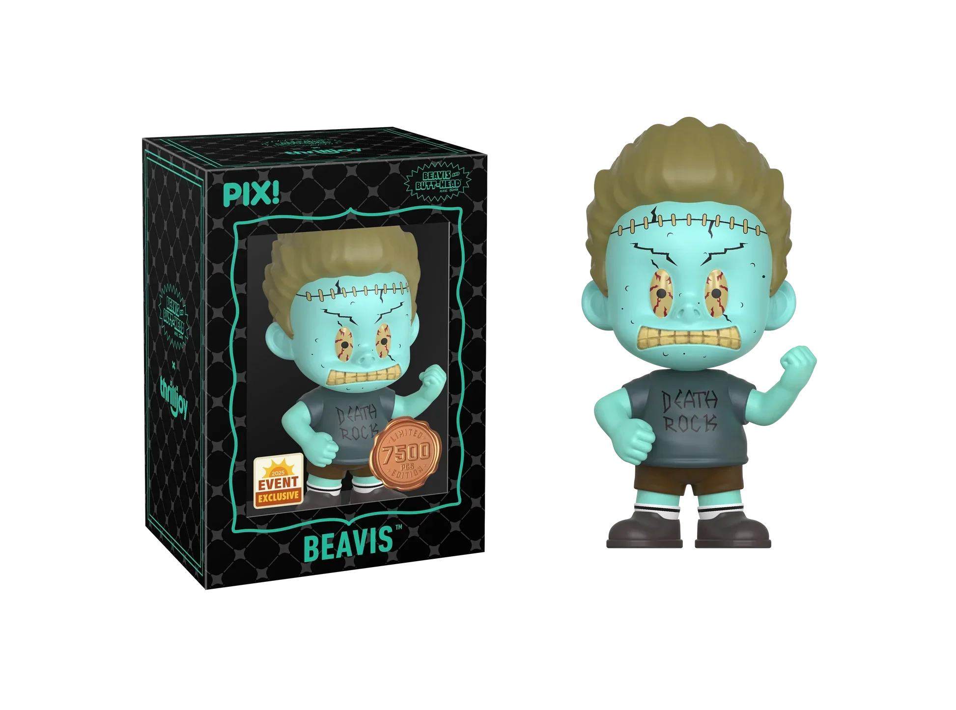 Thrilljoy PIX! - MTV's Beavis and Butt-Head - Beavis LE7500 PIX Vinyl Figure (1 in 6 Chance at Chase) - Image 3
