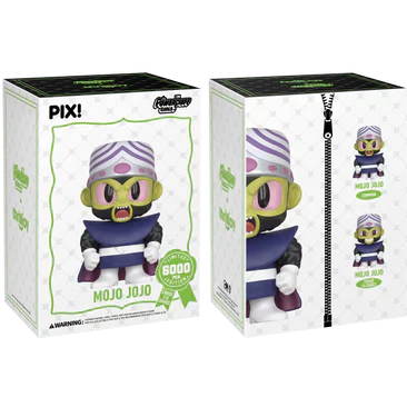Thrilljoy PIX! - Powerpuff Girls - Mojo Jojo LE6000 PIX Vinyl Figure (1 in 6 Chance at Chase)