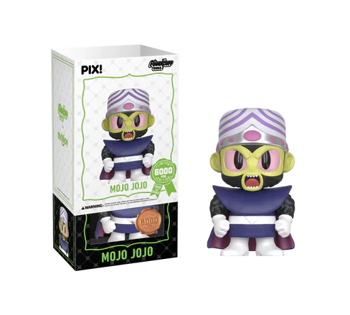 Thrilljoy PIX! - Powerpuff Girls - Mojo Jojo LE6000 PIX Vinyl Figure (1 in 6 Chance at Chase) - Image 2