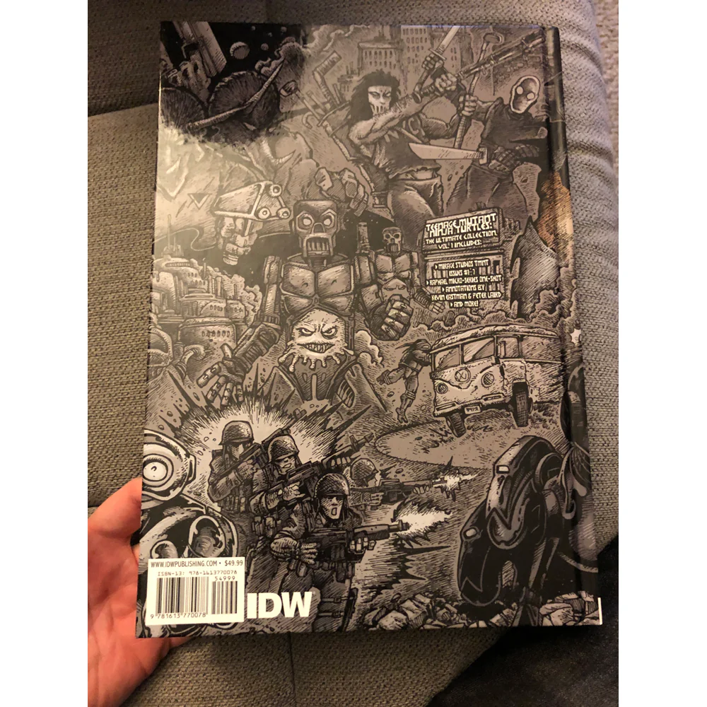 TMNT Compendium Comics 1-7 SIGNED by Kevin Eastman - Image 2