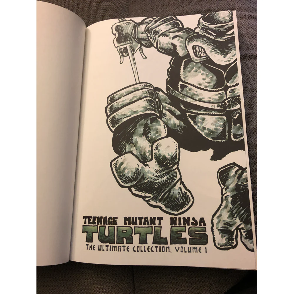 TMNT Compendium Comics 1-7 SIGNED by Kevin Eastman - Image 4