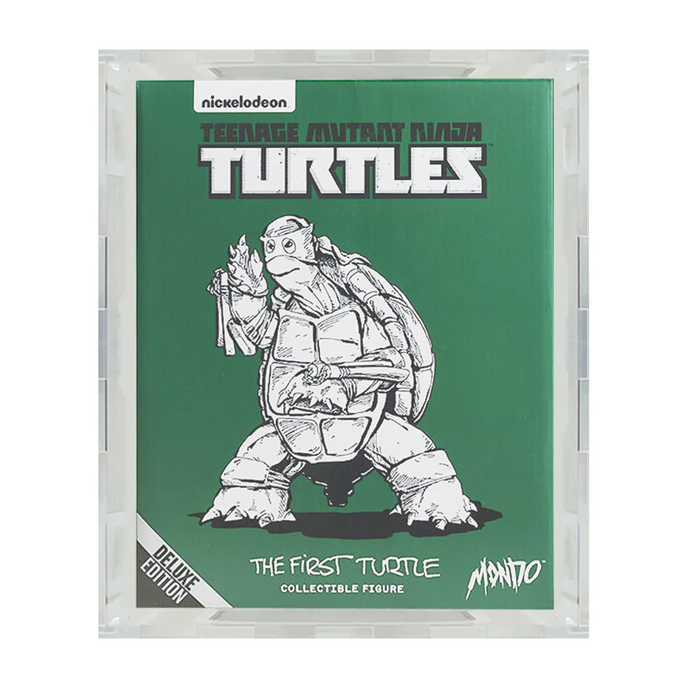 Custom Acrylic Hard Case for TMNT FIRSTS KEVIN EASTMAN Mondo Boxes (4.5mm thick) Fits 10.375h x 8.25w x 5d