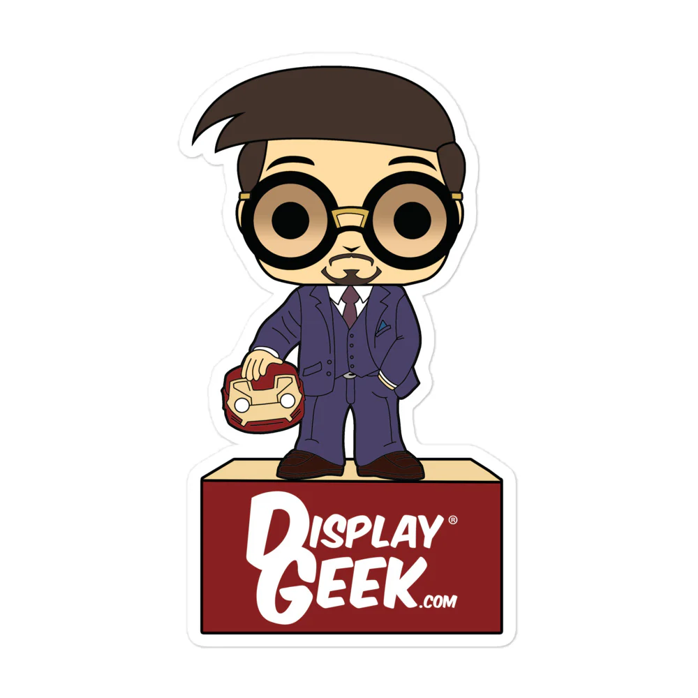 Tony Stark Sticker (DG Mascot Fan Art)