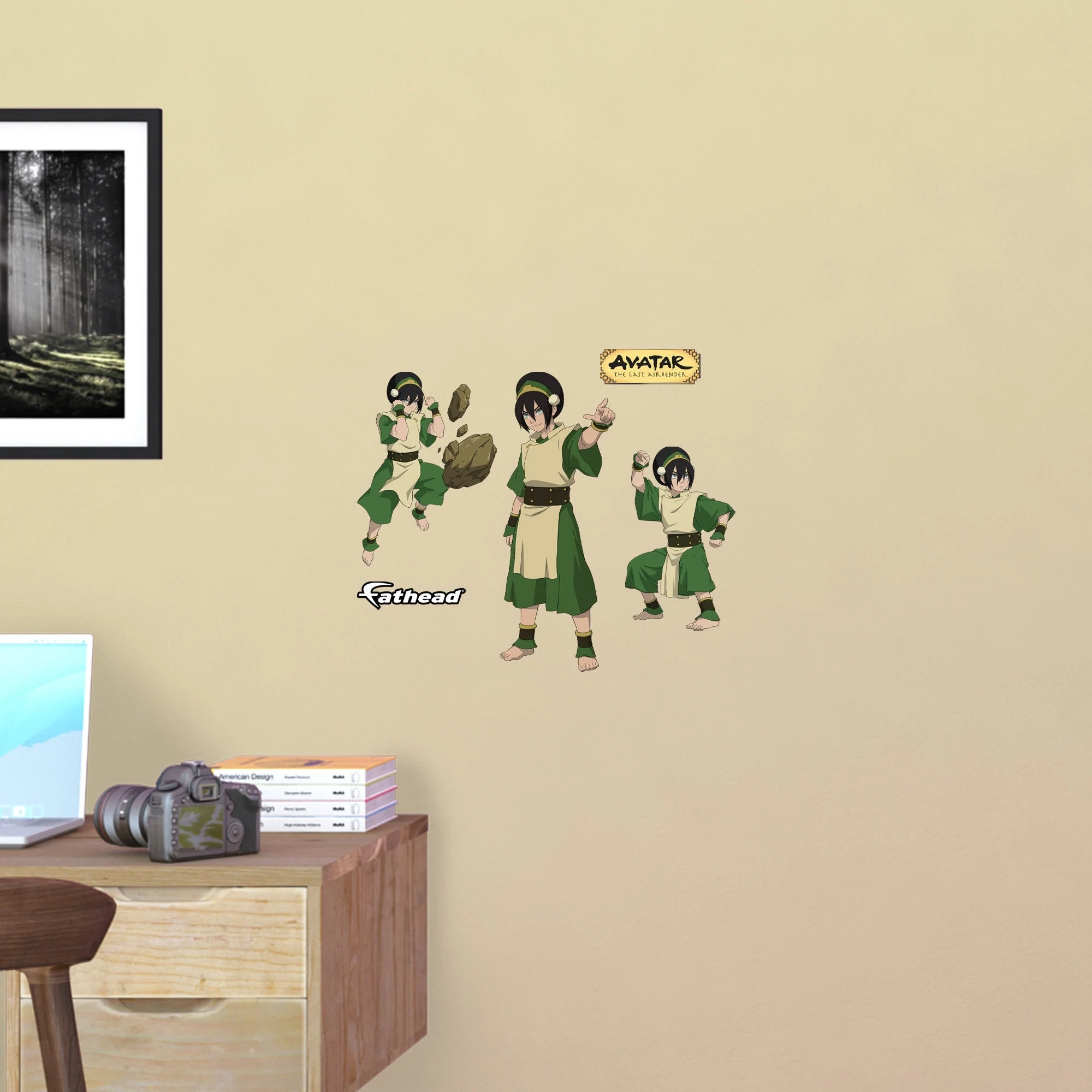 Toph - Avatar The Last Airbender - RealBig Collection - Official Nickelodeon - Reusable Vinyl Wall Decals - Image 7