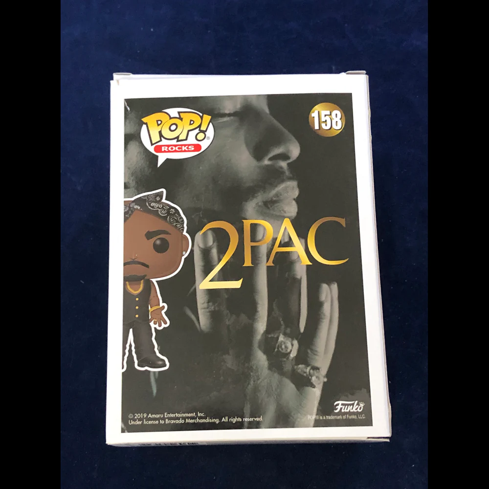 Funko Pop Tupac Shakur Black Vest - Image 2