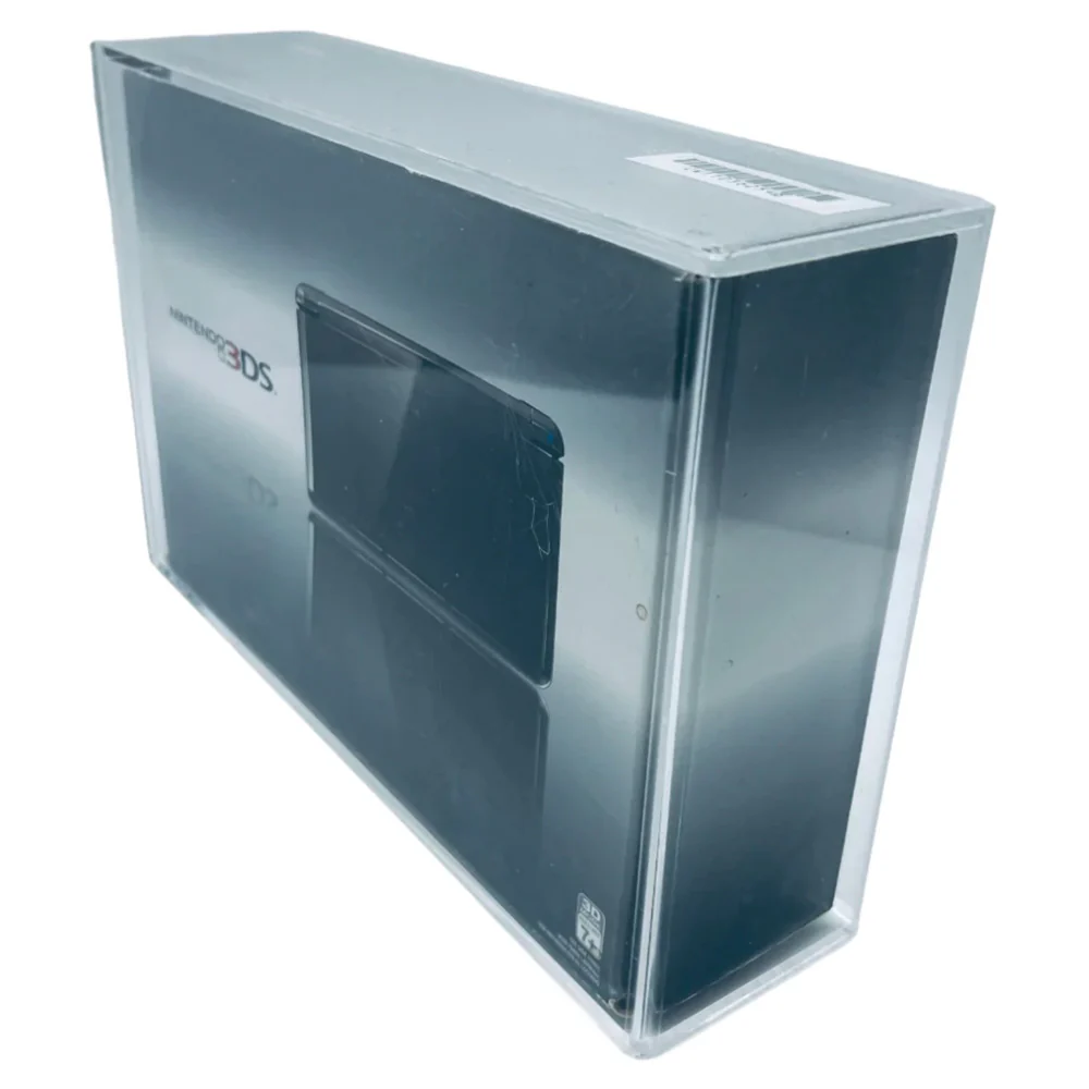 Acrylic Hard Case for NINTENDO 3DS Video Game Console Box (4mm thick, UV & Slide Bottom) Fits 6.5h x 10w x 2.5d - Image 2