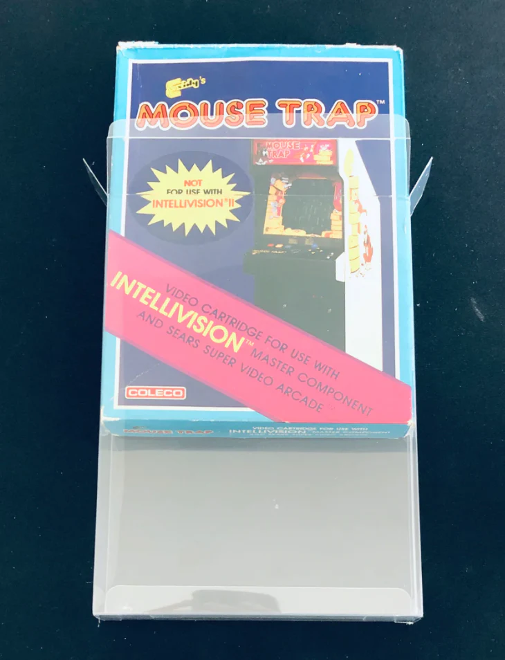 Plastic Protector for ATARI, COLECOVISION Video Game Box (0.50mm thick, UV & Scratch Resistant) - Image 5