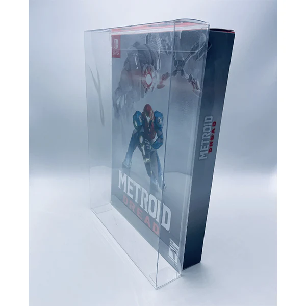 Plastic Protector for SWITCH METROID DREAD SE US ONLY Video Game Box (0.50mm thick, UV & Scratch Resistant) - Image 5