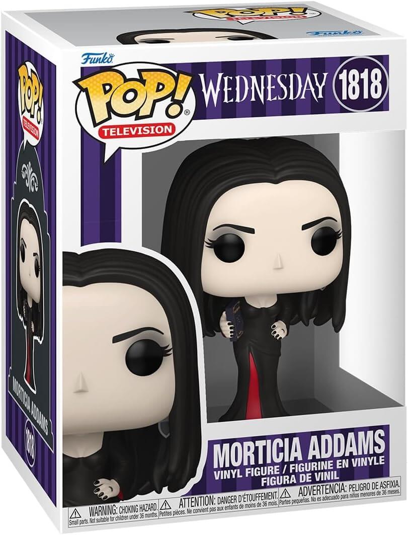 Wednesday Season 2 Morticia Addams Funko Pop! Vinyl Figure #1818 with Funko Protector - Image 2