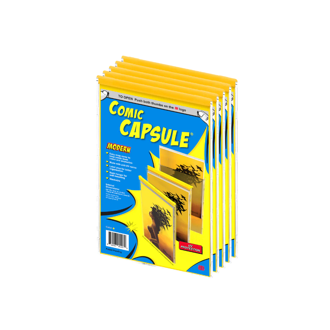 Comic Book Protective Case, Yellow (Current/Modern Age) - Image 4
