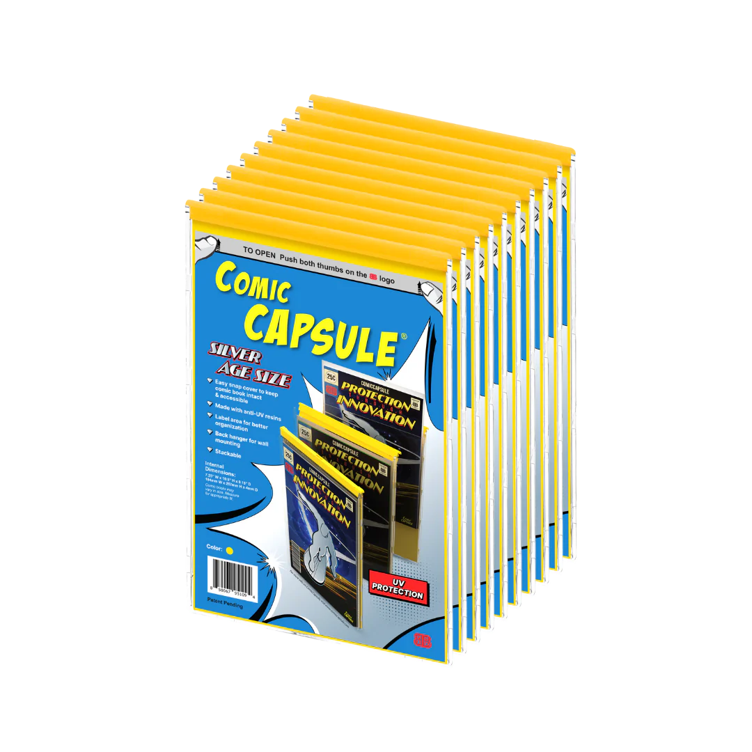 Comic Book Protective Case, Yellow (Silver Age) - Image 5